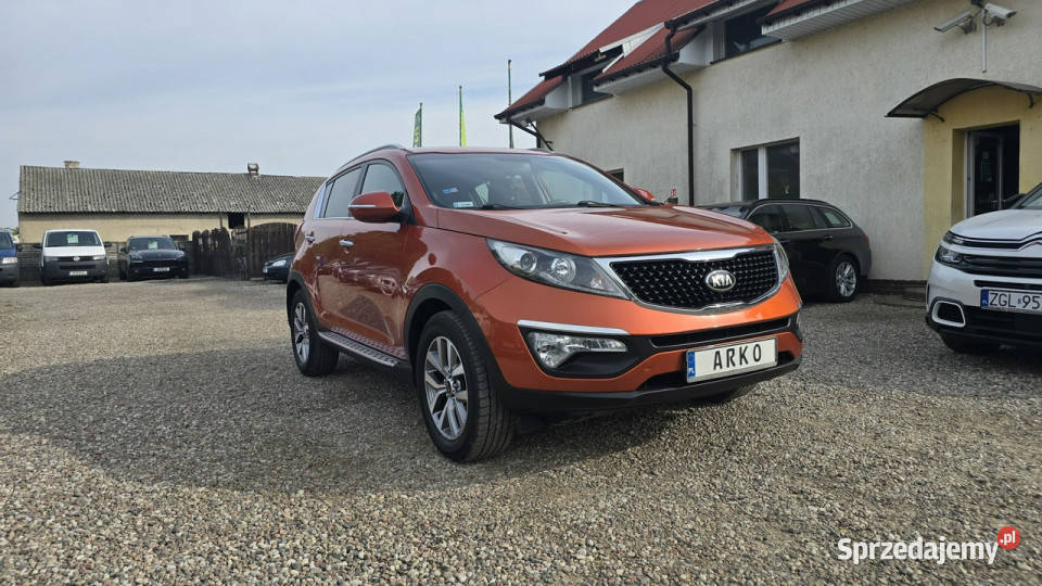 Kia Sportage skóry kamera 2x alu III 20102015 przyciemniane szyby Zieleniewo