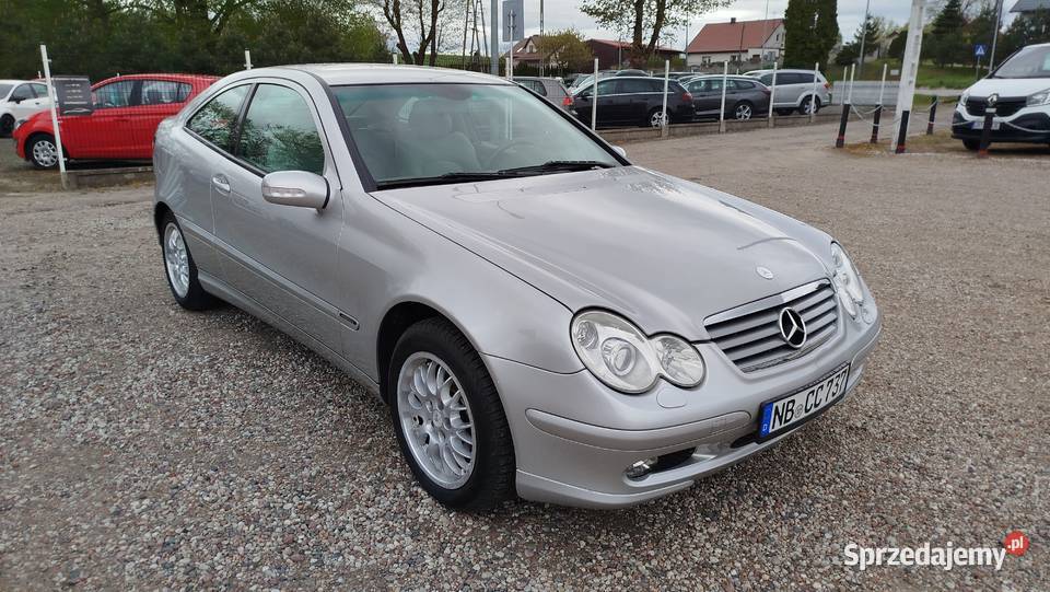 Mercedes C180 Sport Coupe INDIANAPOLIS kurtyny powietrzne Bytów