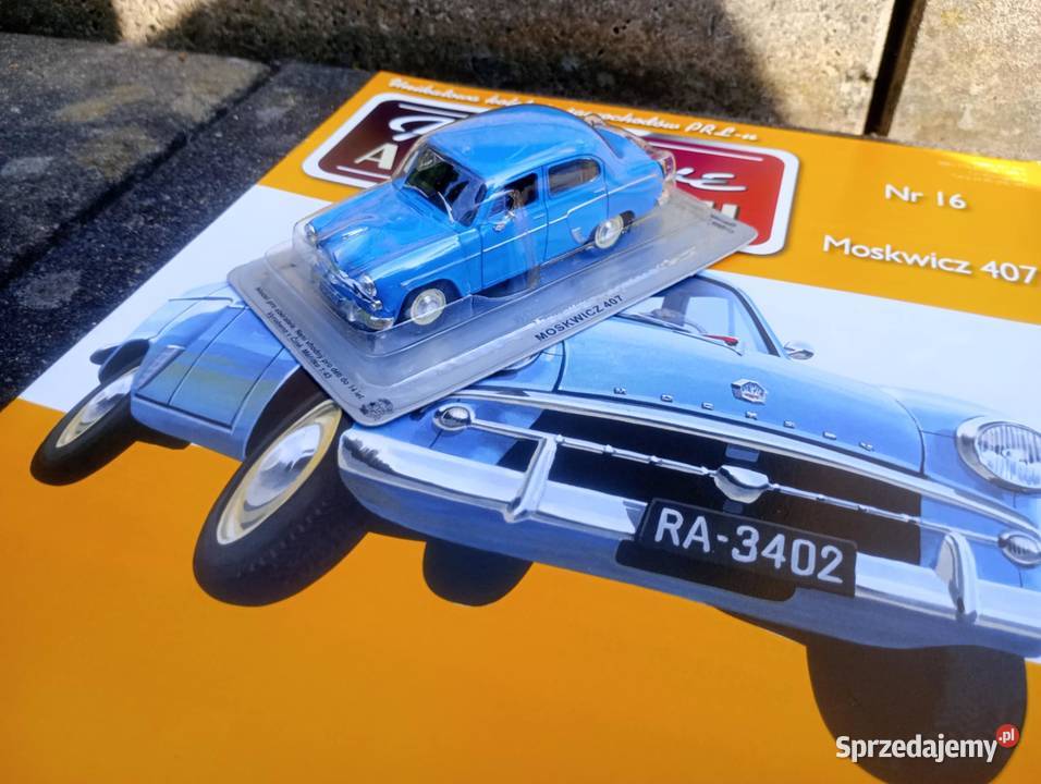 MOSKWICZ 407 model 143 Deagostini kultowe auta Warszawa