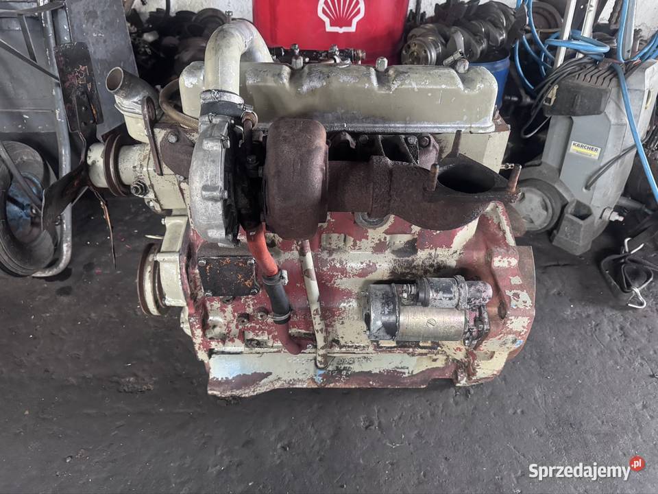 Silnik 4 cylindrowy TURBO Ursus Zetor z Agregatu Silnik i osprzęt Gniezno sprzedam