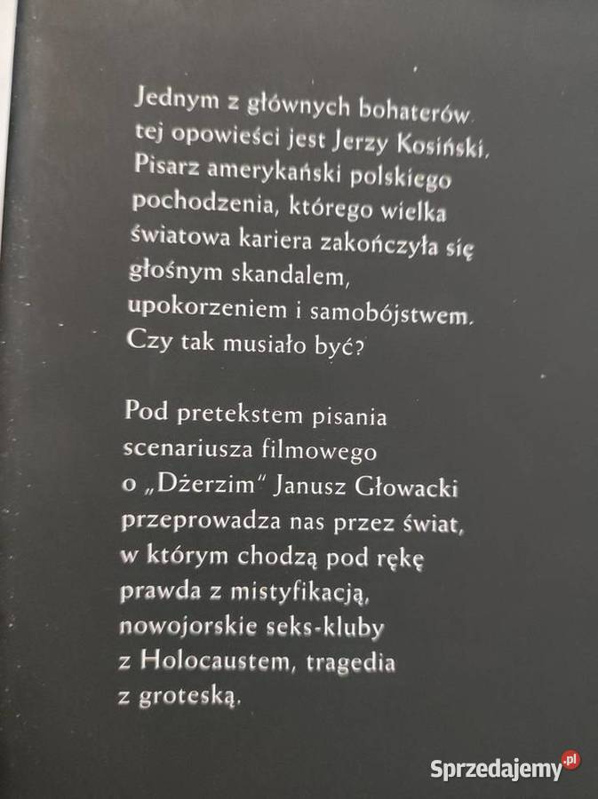 Good night Dżerzi Janusz Głowacki twarda z obwolutą Kielce