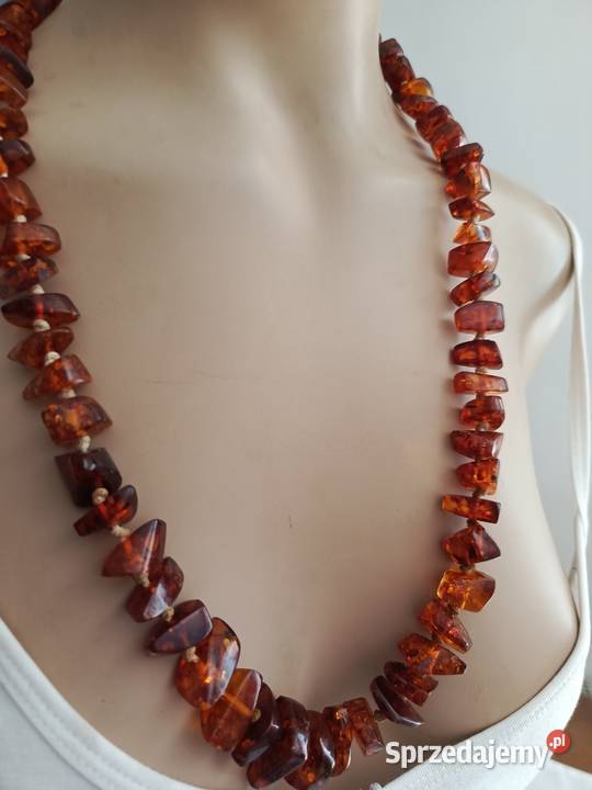 Naszyjnik Bursztyn Koniakowy Białystok
