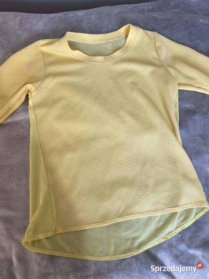 Bluzka koszulka żółta maślana z Bluzki i koszule podkarpackie Jasło