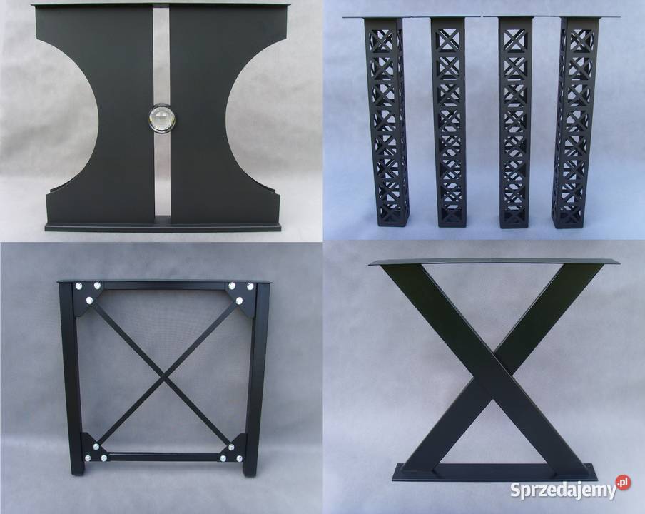 Nogi metalowe do stołu KRYSZTAŁ LOFT INDUSTRIAL Łódź