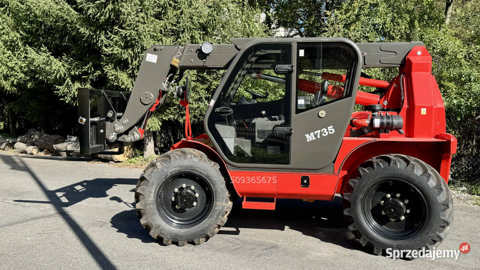 Teleskopowa ładowarka nowa KMM M735 łódzkie