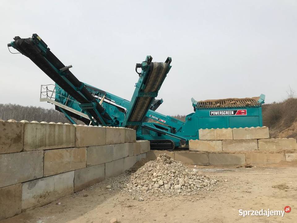 Mobilny przesiewacz Powerscreen chieftain 1700