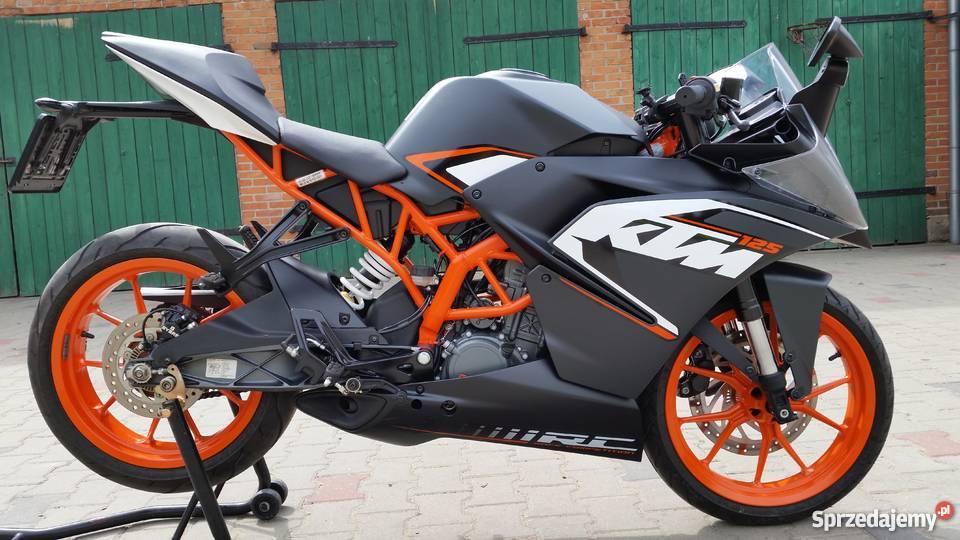 KTM 125 RC NOWY używany 1 sezon nowości nieuszkodzony wielkopolskie Russówek sprzedam