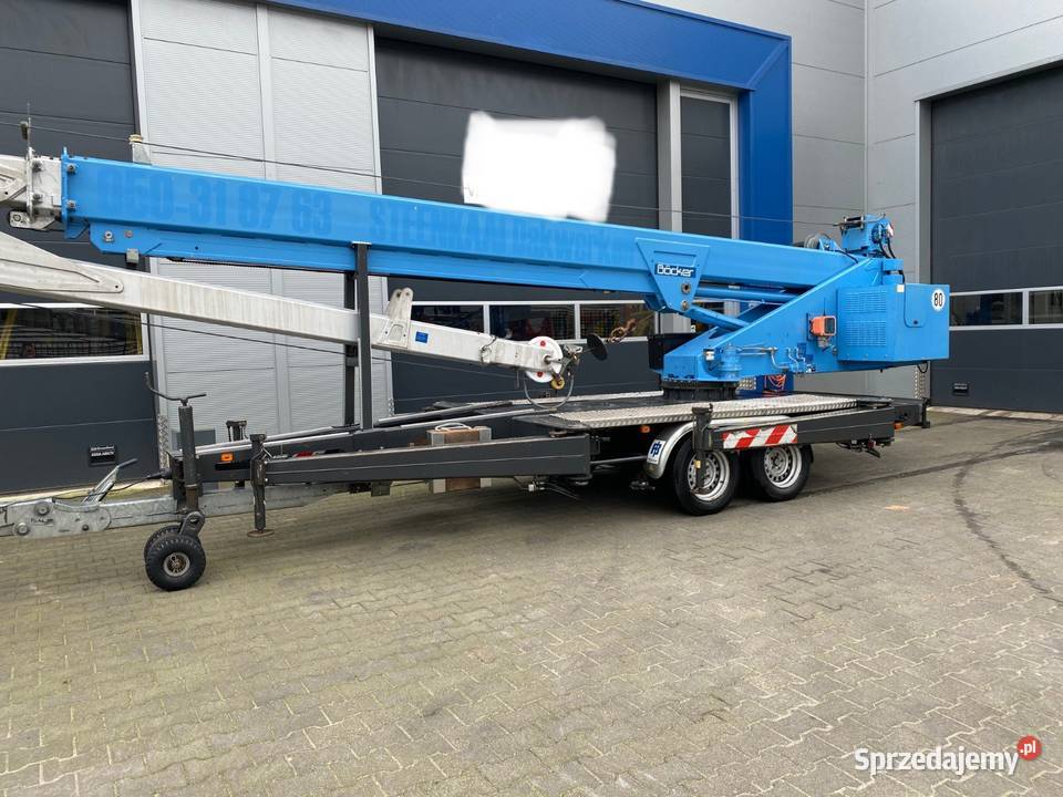 Żuraw Ciesielski dźwig dekarski Bocker AHK 25800 Dźwigi, podnośniki sprzedam