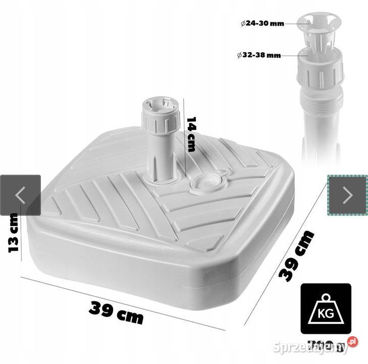 Składany parasol ogrodowy 220 ze stojakiem Komplety wypoczynkowe Warszawa