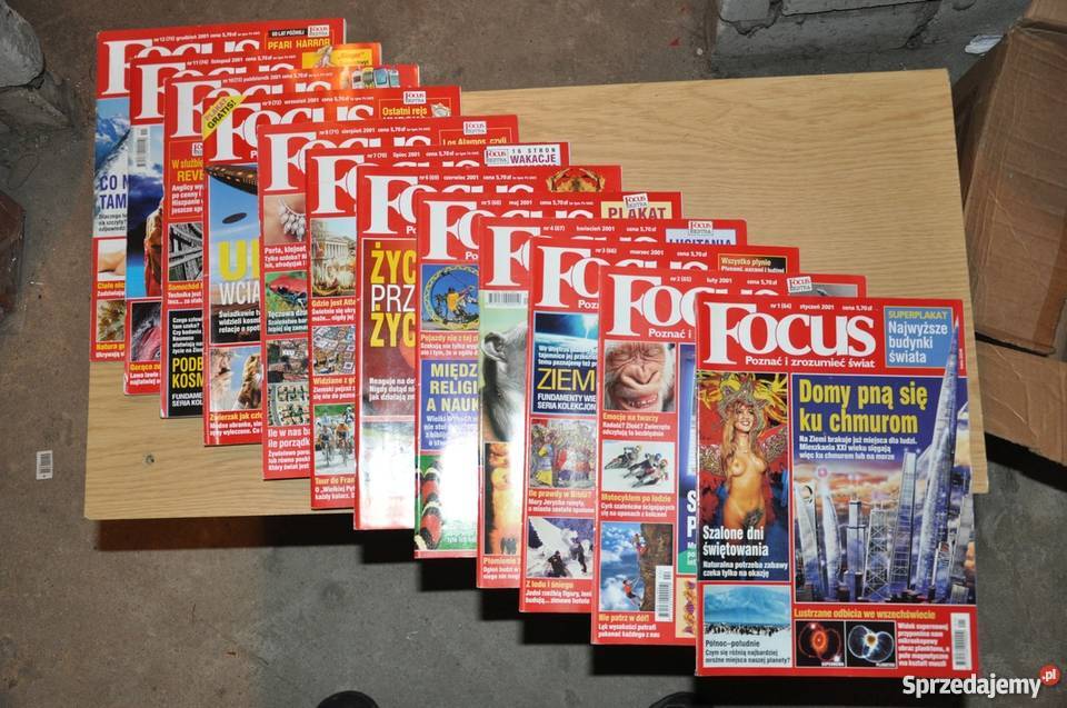Magazyn Focus roczniki 1995 do 2006 Mielec
