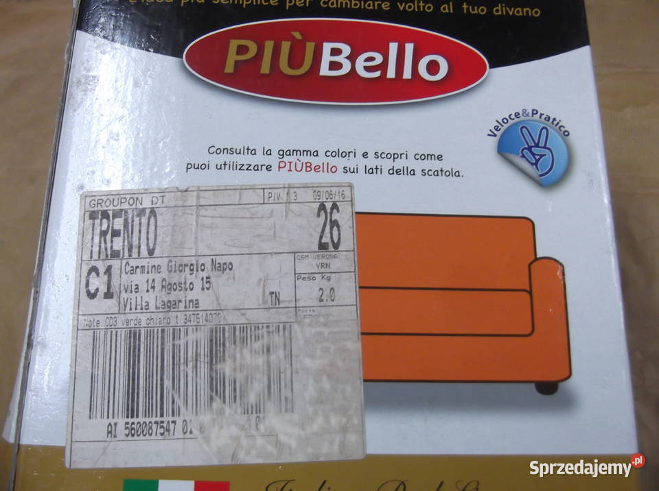 Narzuta pokrycie na wersalkę tapczan narożnik śląskie Częstochowa