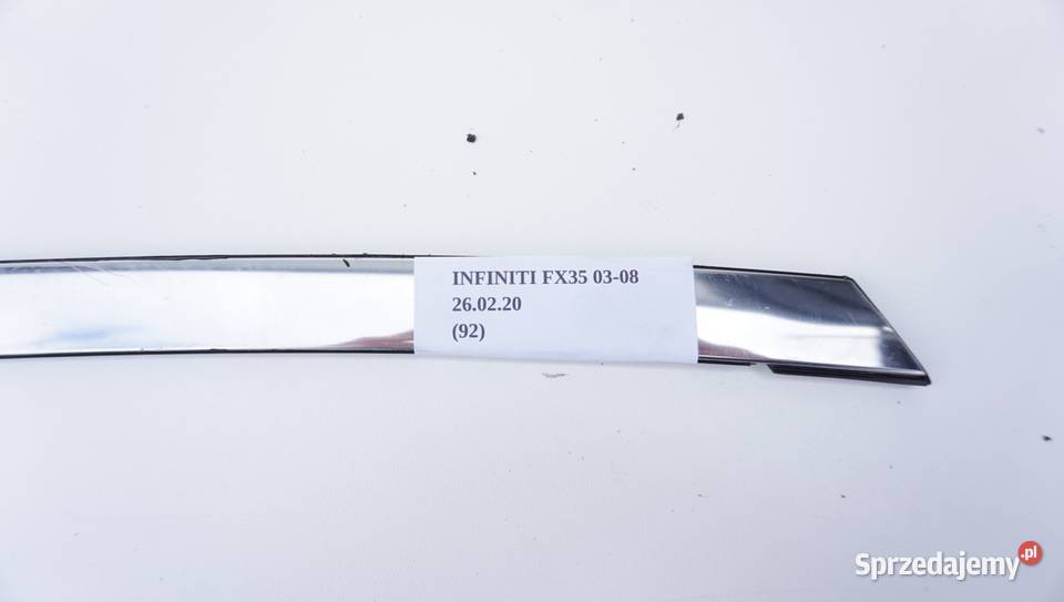 WIĄZKA INSTALACYJNA DRZWI LEWY TYŁ INFINITI FX35 Motoryzacja wielkopolskie Nowy Tomyśl