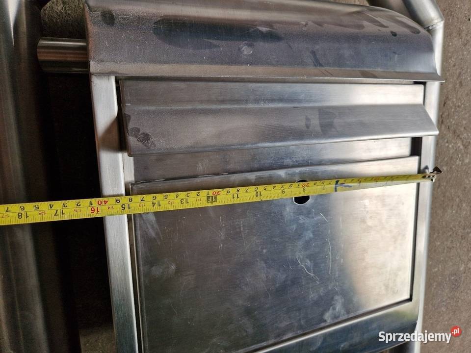 Skrzynka na listy nierdzewna z aluminiowa Świnoujście