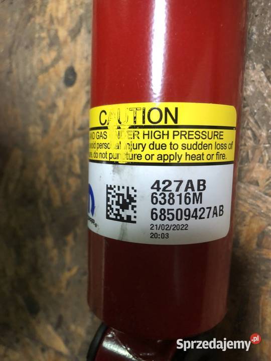 Amortyzator jeep wrangler przód L P K68552761AA śląskie Kozy