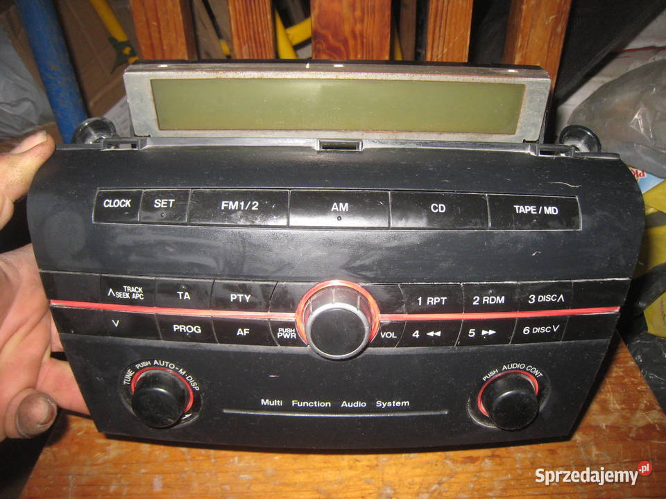 Radio radioodtwarzacz oryginalny sanyo mazda 3 Kraków