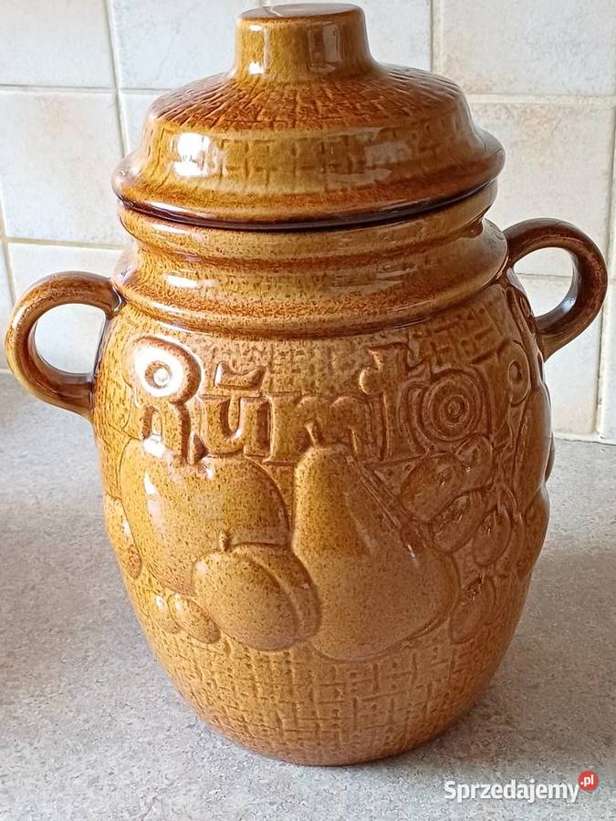 vintage ceramiczny garnek małopolskie Nowy Targ