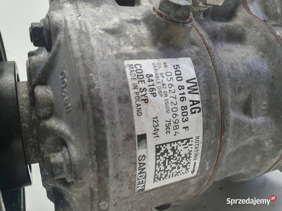 VW Passat B8 20 TDI SPRĘŻARKA KLIMATYZACJI Janów