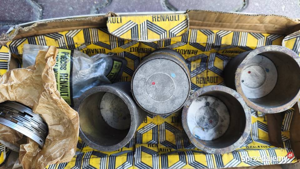 Kompletne cylindry z tłokani oryginał Renault Części montażowe Toruń