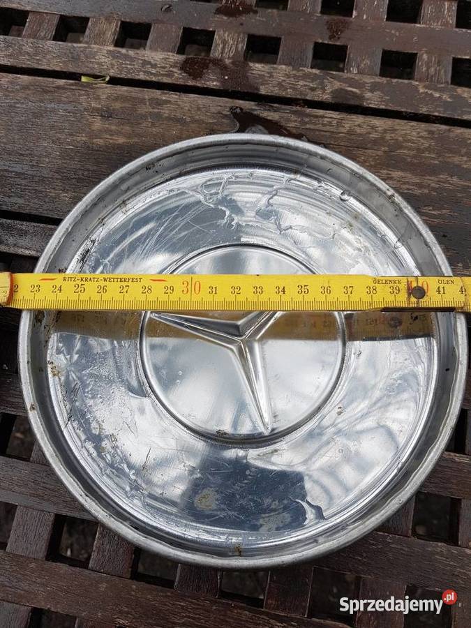 6 Kołpaki chrom stary zabytkowy MercedesOryginał Barlinek sprzedam