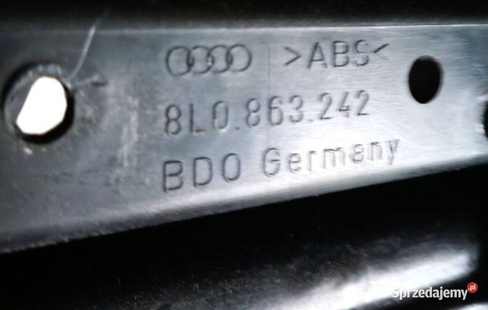 AUDI A3 8L 9600 TUNEL ŚRODKOWY 8L0863242 Iłownica