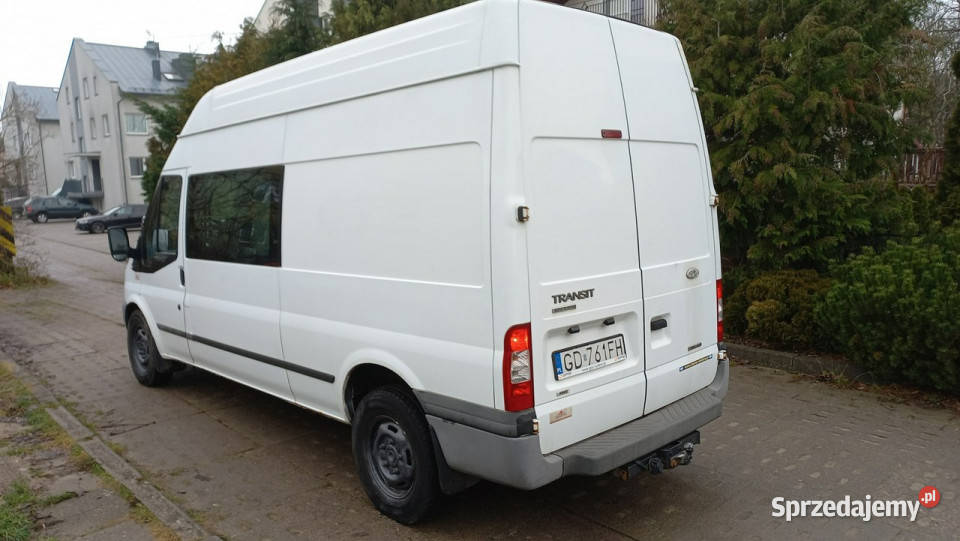 Ford Transit 4X4 Brygadówka 6 Osobowy Webasto Gdańsk