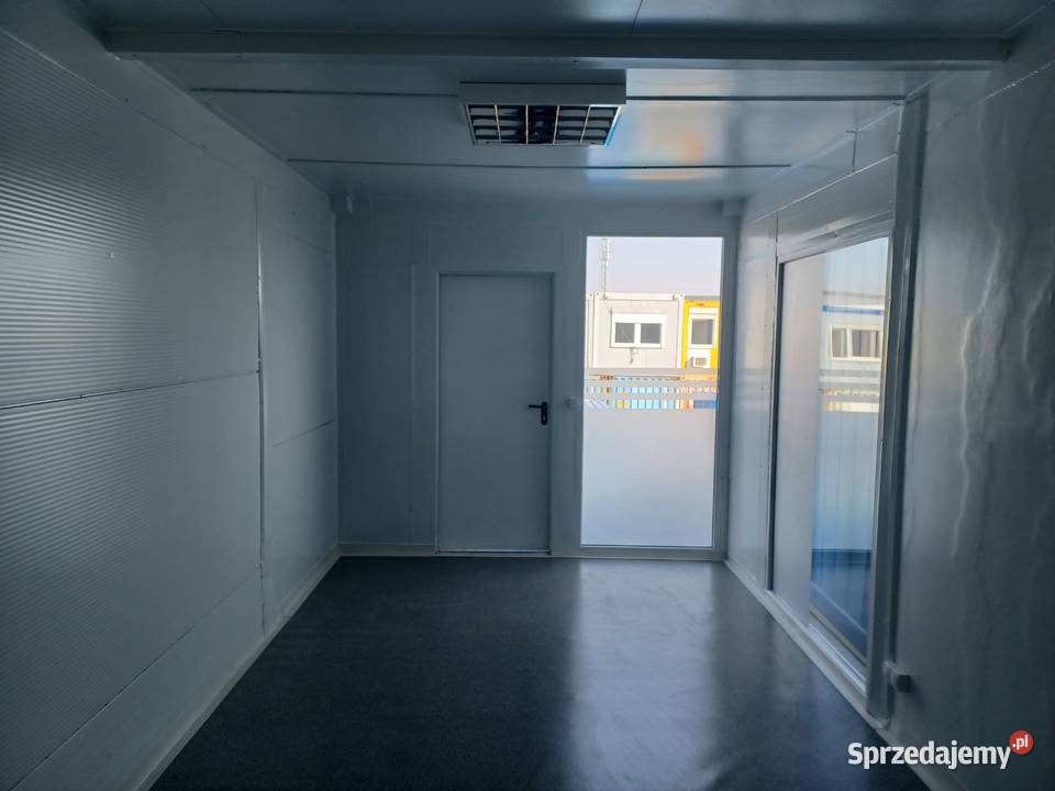 KONTENER BIUROWY 36 2 WITRYNY 2 WEJŚCIA Wrocław sprzedam
