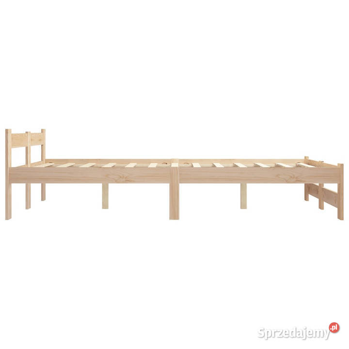 Rama łóżka lite drewno sosnowe 180 x 200 Łóżka Warszawa
