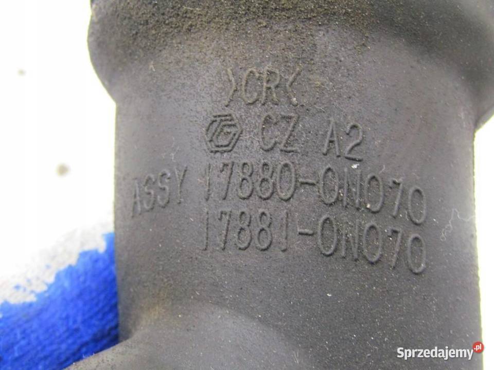 RURA PRZEWÓD WĄŻ POWIETRZA 14 D4D TOYOTA AURIS Przewody powietrza lubelskie