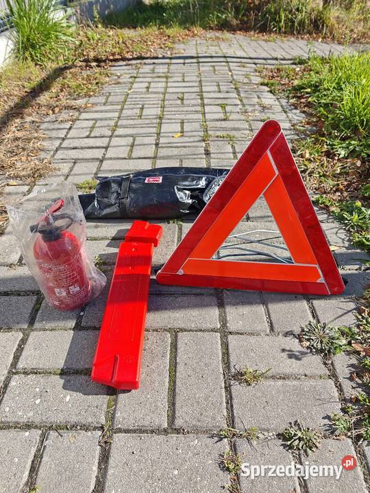 Zestaw trójkąt i gaśnica 1 Gliwice
