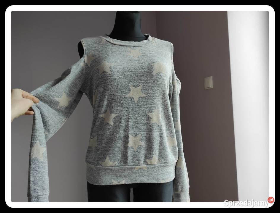 Look Bluzka z wycięciami na ramiona 42 XL mazowieckie Płock