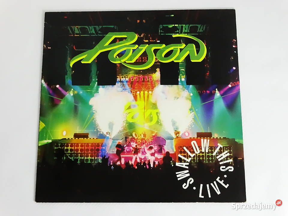 Winyl POISON Swallow This Live 1991 lubelskie Biłgoraj