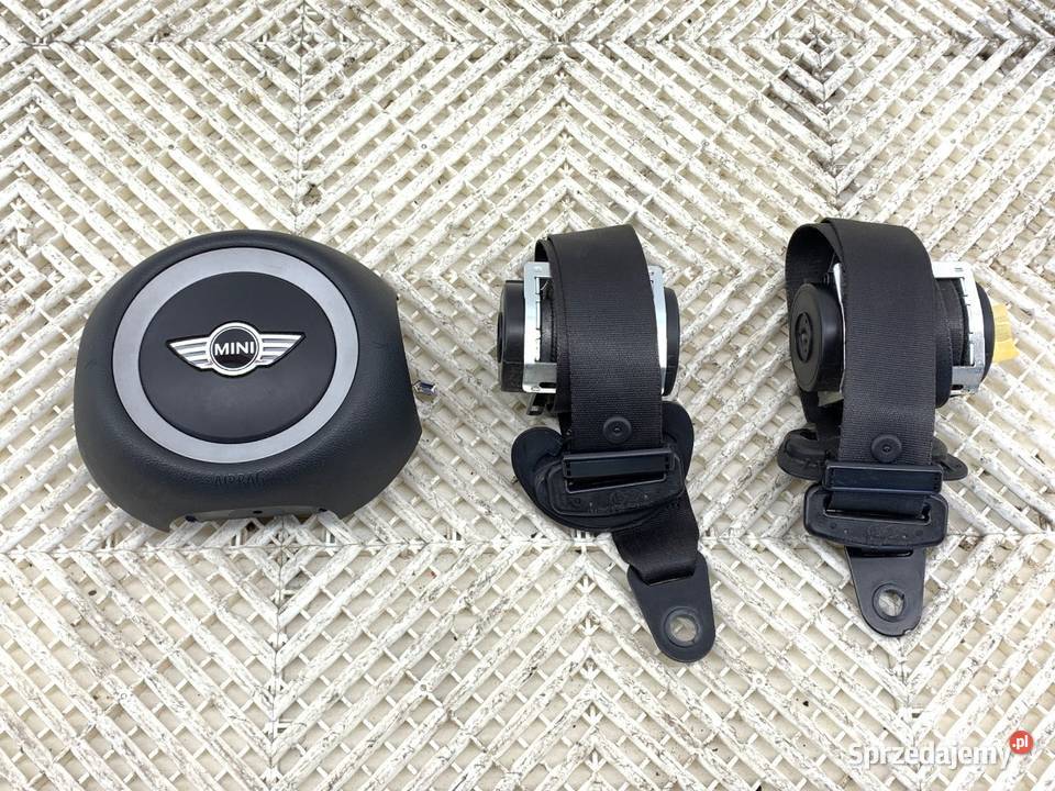 KOKPIT PODUSZKI PASY KOMPLET MINI R56 Hatchback sprzedam
