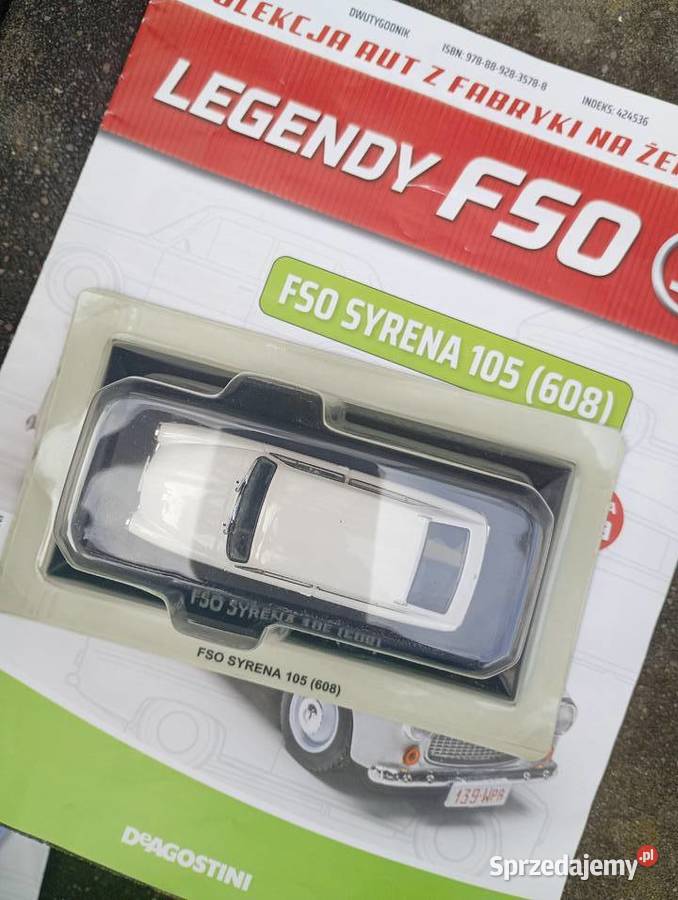 SYRENA 105 608 Legendy FSO deagostini Model 143 Modelarstwo mazowieckie