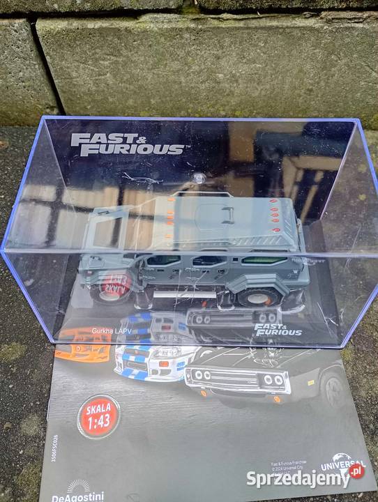 GURKHA LAPV fast furious deagostini 143 szybcy i Warszawa