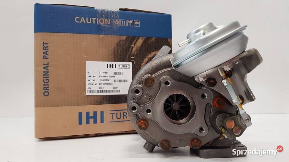 Nowa turbosprężarka IHI CIHP F54VADS0045B Siedlce
