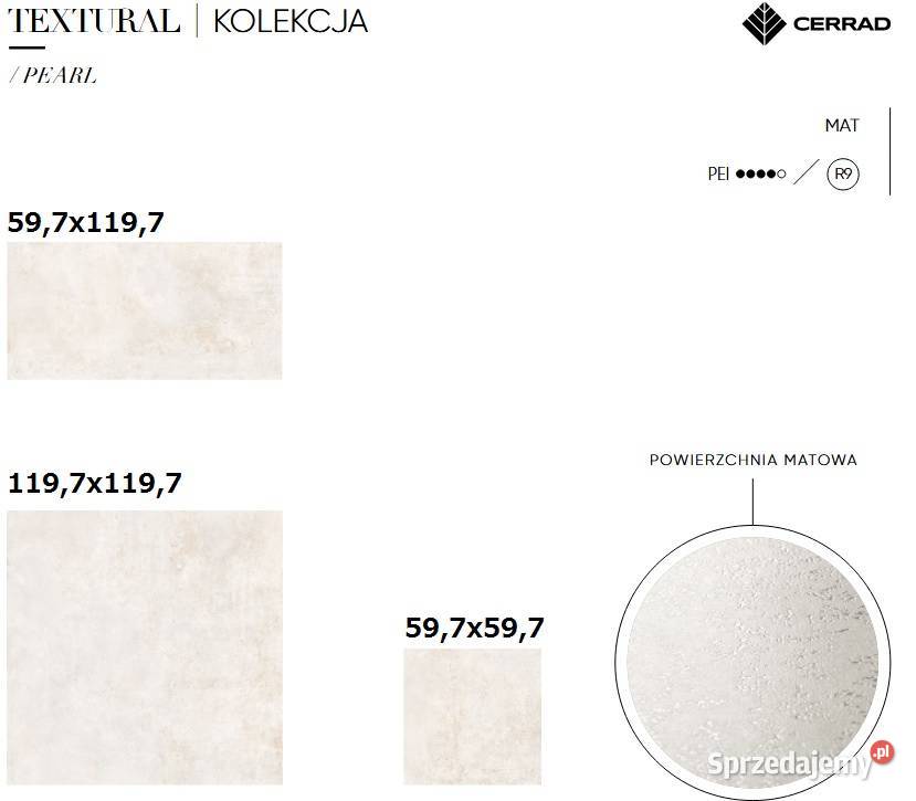 gres 60x60 60x120 120x120 textural matowy cerrad lubuskie Gorzów Wielkopolski