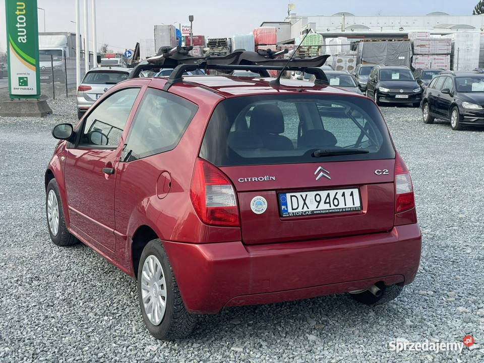 Citroen C2 11 60 2009r klima bagażnik na rowery Motoryzacja Wojkowice