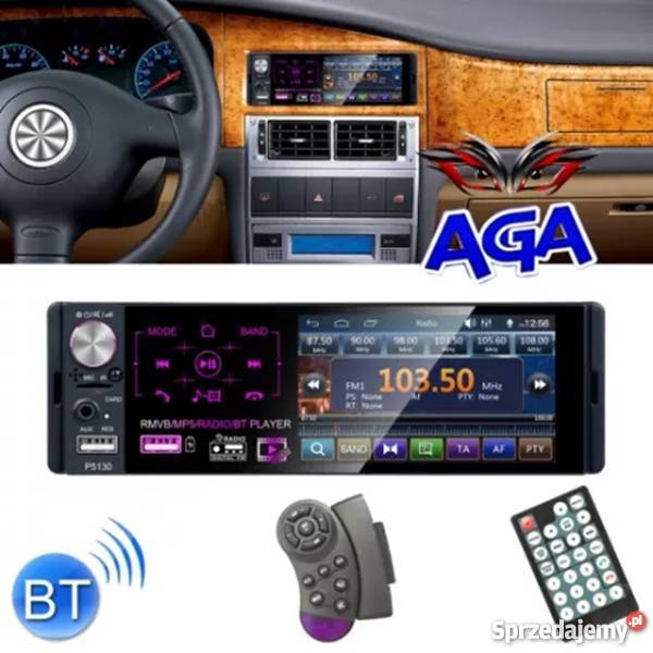 Radio Samochodowe 1 Din Bluetooth Pilot Na Częstochowa sprzedam