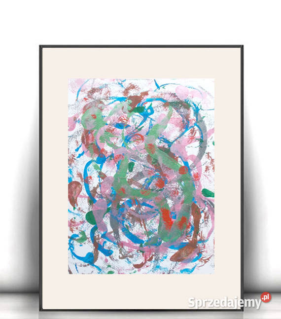 minimalizm rysunek 30x40 boho grafika na ścianę Gdynia