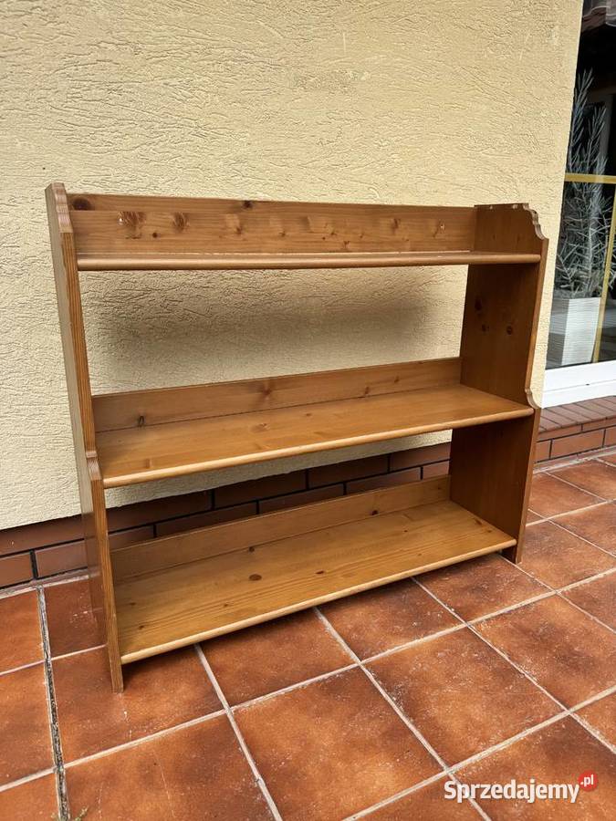 Półka drewniana Leksvik stojąca regał półki Ikea sprzedam