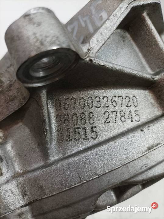 DYFERENCJAŁ MOST PRZÓD 30 V6 B 06700326720 Rok produkcji 2016