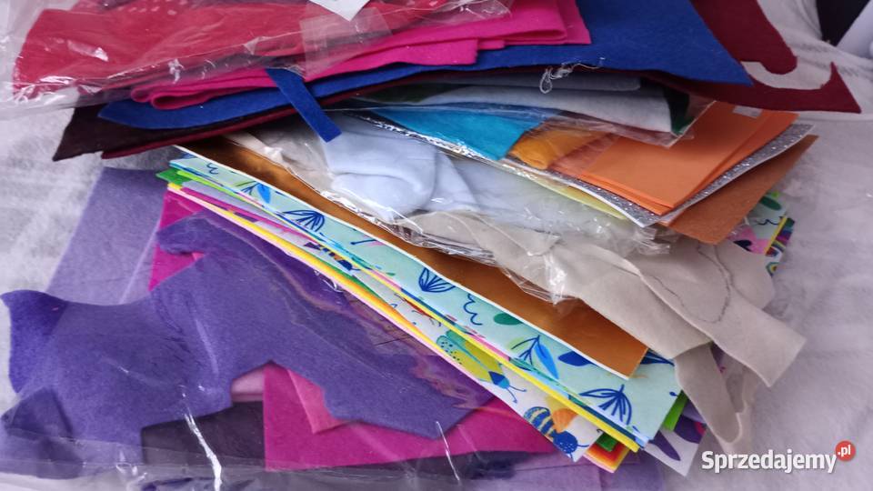 Filc kolorowy cała paczka śląskie Gliwice