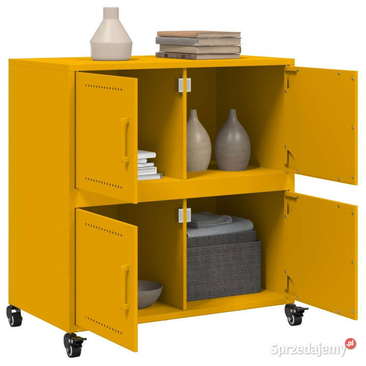 Szafka musztardowa 68x39x72 stal WM846653 Warszawa