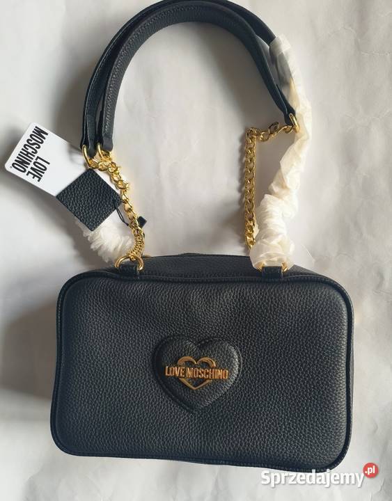 Love Moschino torebka skóra naturalna nowa Na ramię  Myślenice sprzedam