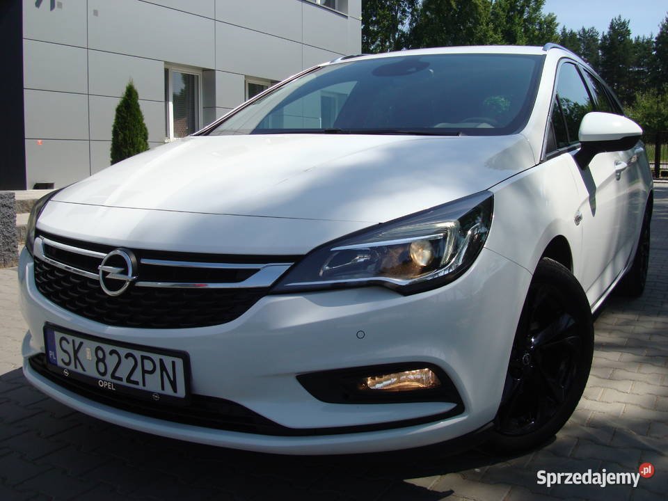 OPEL ASTRA 16 CDTI 136 DYNAMIC Kombi 2018 r wielofunkcyjna kierownica śląskie Zawiercie