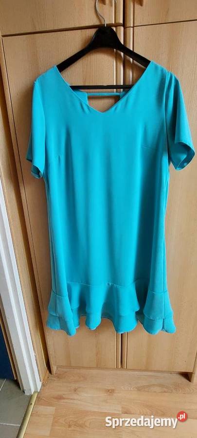 Sukienka turkusowa 46 Bielsko-Biała