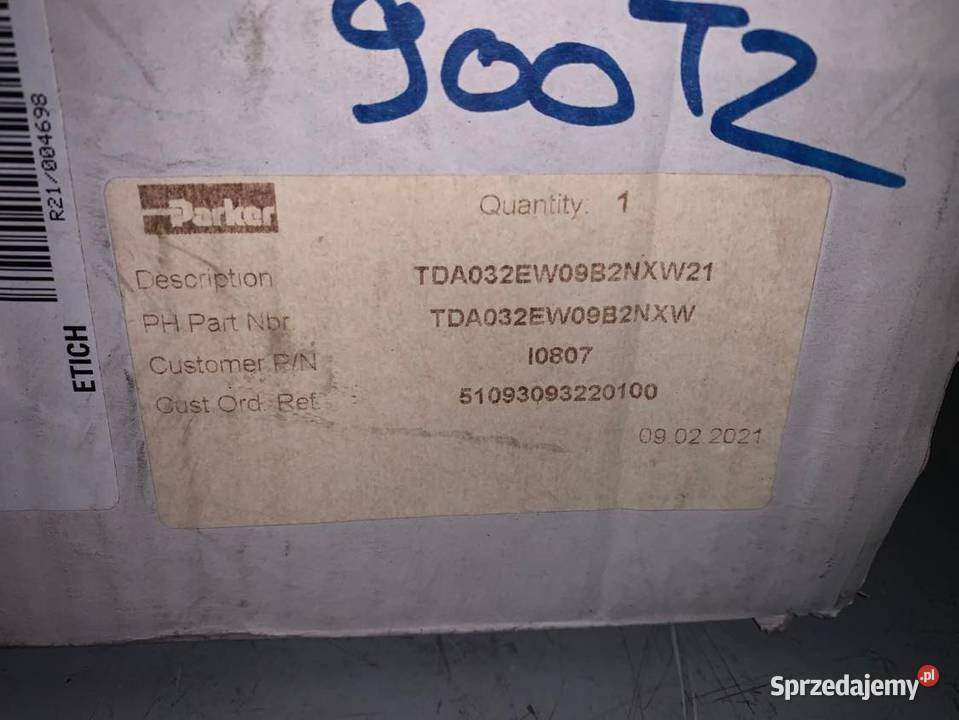 Parker TDA032EW09B2NXW Hydraulic Valve Elektryka Warszawa