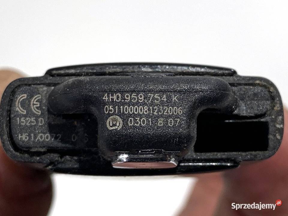 KLUCZYK PILOT AUDI A7 4G 4H0959754K 1018 PILOT podkarpackie