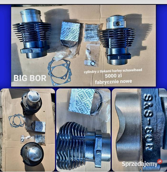 Cylindry harley schovelhead big bor Hrubieszów