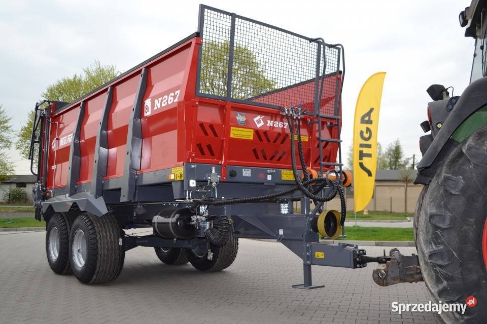 Rozrzutnik obornika 8 T N267 METALFACH nieuszkodzony Olesno